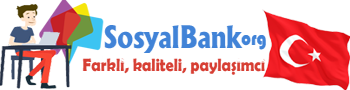 SosyalBank.Org - Bireyleriyle Sosyal, Bilgileriyle Güçlü Toplum